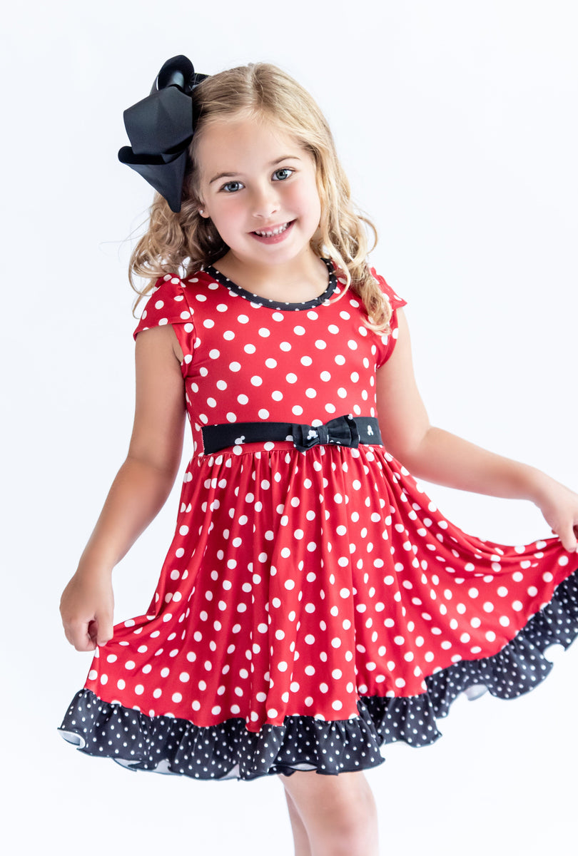 [Pre Sale] Magic Collection Mini Polka Dots - Girls Performance Twirl ...