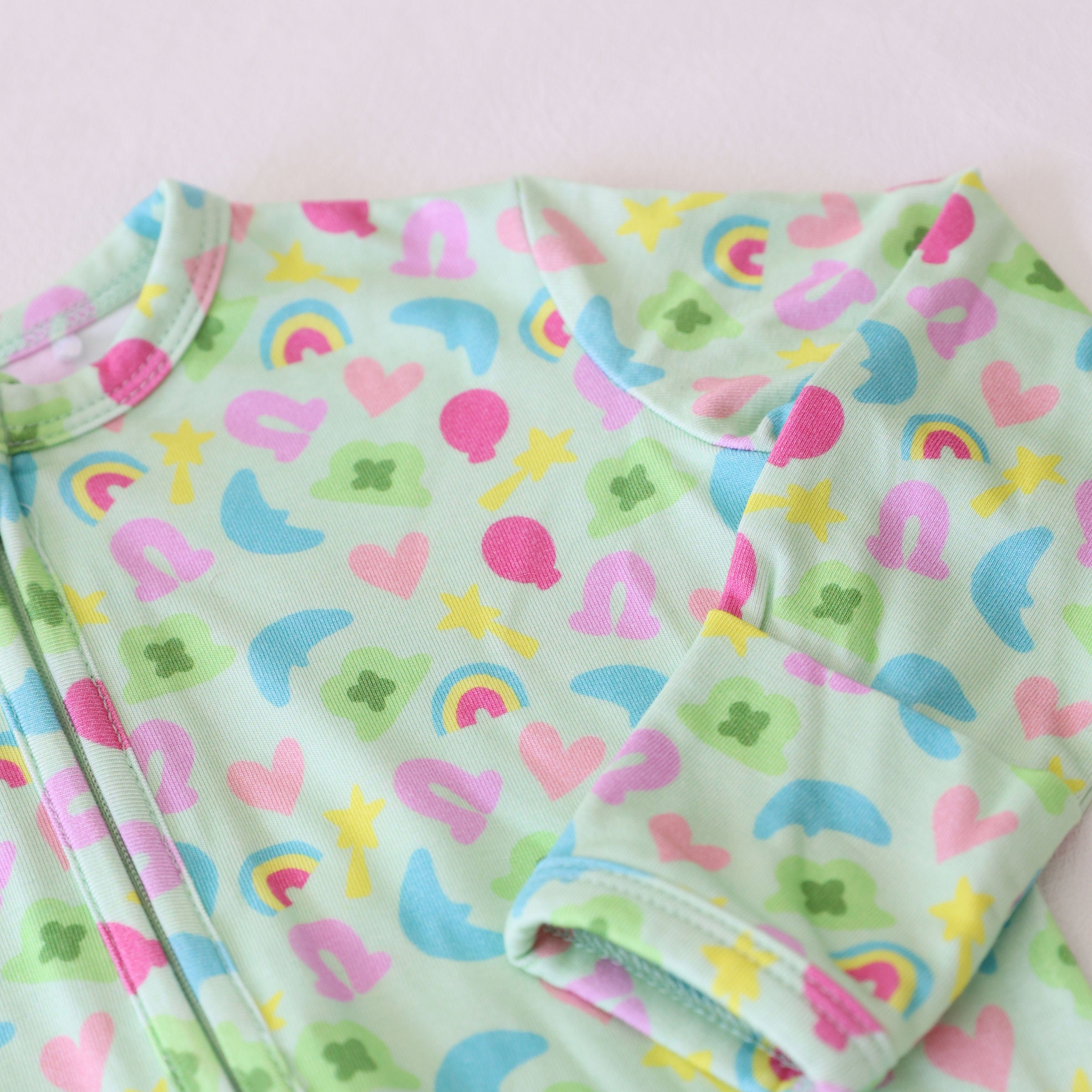 Lucky Charms - Bamboo Zippy Baby Romper – Charlies Project Kids