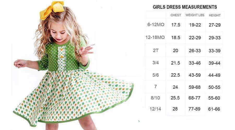 Mittens & Scarfs Girls Mini Charley Swing Style Dress